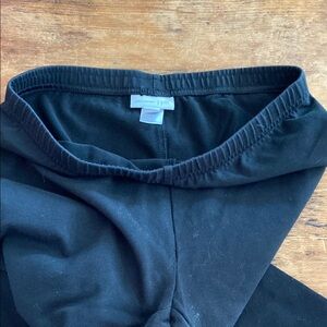 J. Jill Classic Black Cotton/Lycra leggings NWOT. Size XS